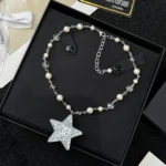 Chanel Women Necklace Metal Resin Glass Pearls ABF128