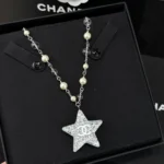 Chanel Women Necklace Metal Resin Glass Pearls ABF128