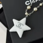 Chanel Women Necklace Metal Resin Glass Pearls ABF128