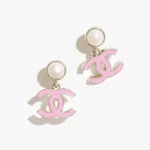 Chanel Women Pendant Earrings Metal Resin ABF397B19975