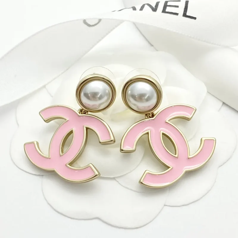 Chanel Women Pendant Earrings Metal Resin ABF397B19975
