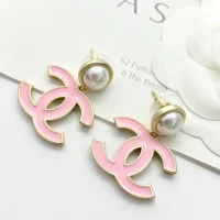Chanel Women Pendant Earrings Metal Resin ABF397B19975 (1)
