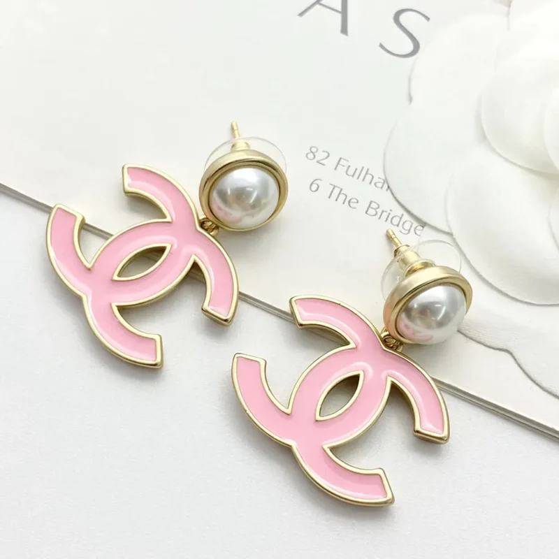 Chanel Women Pendant Earrings Metal Resin ABF397B19975