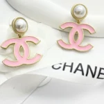 Chanel Women Pendant Earrings Metal Resin ABF397B19975