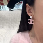 Chanel Women Pendant Earrings Metal Resin ABF397B19975