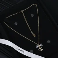 Chanel Women Pendant Necklace Metal Resin ABF546B19997 (1)