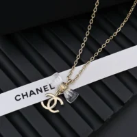 Chanel Women Pendant Necklace Metal Resin ABF546B19997 (1)