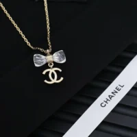 Chanel Women Pendant Necklace Metal Resin ABF546B19997 (1)