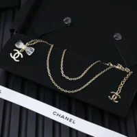 Chanel Women Pendant Necklace Metal Resin ABF546B19997 (1)