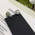 Chanel Women Stud Earrings Metal Resin ABE810B19198 - Bild 6