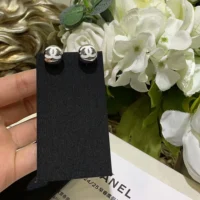 Chanel Women Stud Earrings Metal Resin ABE810B19198 (1)