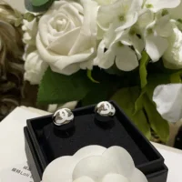 Chanel Women Stud Earrings Metal Resin ABE810B19198 (1)