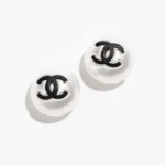Chanel Women Stud Earrings Metal Resin ABF364B19975