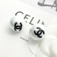 Chanel Women Stud Earrings Metal Resin ABF364B19975 (1)