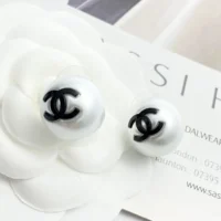 Chanel Women Stud Earrings Metal Resin ABF364B19975 (1)