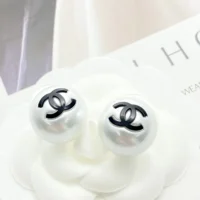 Chanel Women Stud Earrings Metal Resin ABF364B19975 (1)