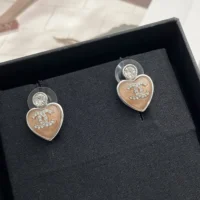 Chanel Women Stud Earrings Metal Resin Glass Strass ABF524 (1)
