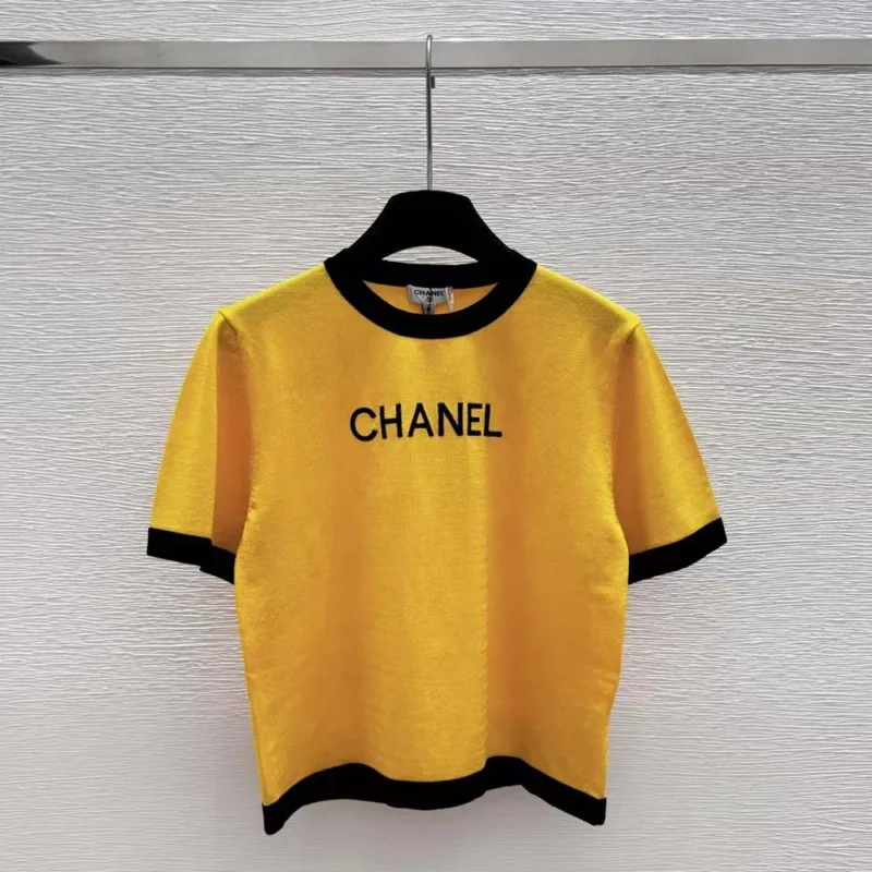 Chanle Women Oversize T-Shirt with Chanle Logo