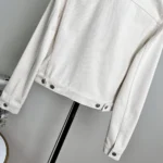 Dior Women Or Jacket Gold-Tone Cotton-Blend Denim 512V11A3026