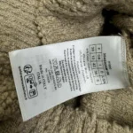 Dior Women Twinset Beige Cotton- and Wool-Blend Bouclé Knit