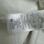 Dior Women Vibe Tank Top White Technical Mesh with Three-Tone Signature