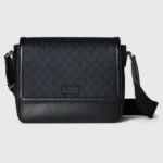 Gucci Men GG Supreme Medium Crossbody Bag 795459FADJK1000