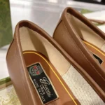 Gucci Men Horsebit 1953 Loafer-Brown 3079291M0C02361