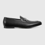 Gucci Men Loafer with Horsebit-Black 798997AAD7E1000