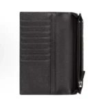 Gucci Men Long Wallet with Gucci Logo-Black 795296AABXM1000