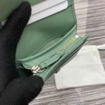 Gucci Unisex GG Emblem Mini Wallet-Lime 820692FAD6L8458