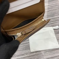 Gucci Unisex GG Emblem Mini Wallet-Navy 820692FAECC4243 (1)