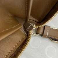 Gucci Unisex GG Emblem Zip Around Wallet-Navy 819122FAECC4243 (1)