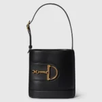 Gucci Women 73 Mini Bucket Bag-Black 833665AAEC29540