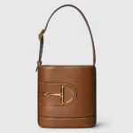 Gucci Women 73 Mini Bucket Bag-Brown 833665AAEC29540