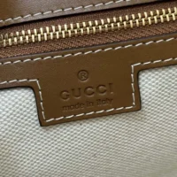 Gucci Women 73 Mini Bucket Bag-Brown 833665AAEC29540 (1)