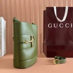 Gucci Women 73 Mini Bucket Bag-Green 833665AAEC23706