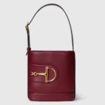 Gucci Women 73 Mini Bucket Bag-Maroon 833665AAEC29540