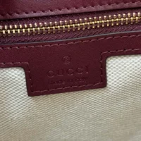 Gucci Women 73 Mini Bucket Bag-Maroon 833665AAEC29540 (1)