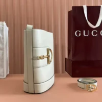 Gucci Women 73 Mini Bucket Bag-White 833665AAEC29540 (1)