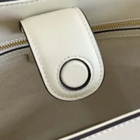 Gucci Women 73 Mini Bucket Bag-White 833665AAEC29540 (1)