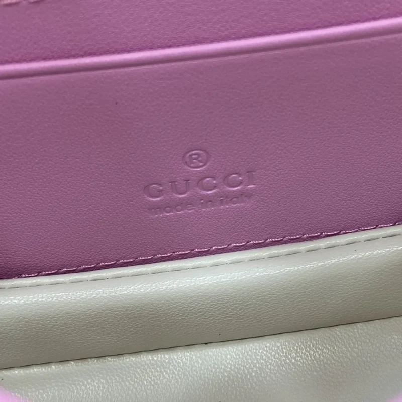 Gucci Women Bamboo 1947 Mini Top Handle Bag-Pink 786482AADJQ5642