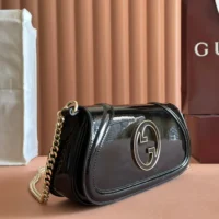 Gucci Women Blondie Small Shoulder Bag 814952AAEEY1000 (1)