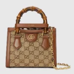 Gucci Women Diana Crystal Mini Tote Bag 70744921HRG2687