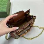 Gucci Women Diana Crystal Mini Tote Bag 70744921HRG2687