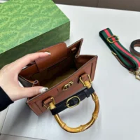 Gucci Women Diana Mini Tote Bag 702732U3ZDT2549 (1)