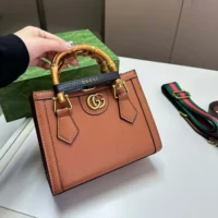 Gucci Women Diana Mini Tote Bag 702732U3ZDT2549 (1)