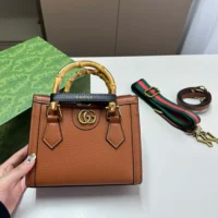 Gucci Women Diana Mini Tote Bag 702732U3ZDT2549 (1)