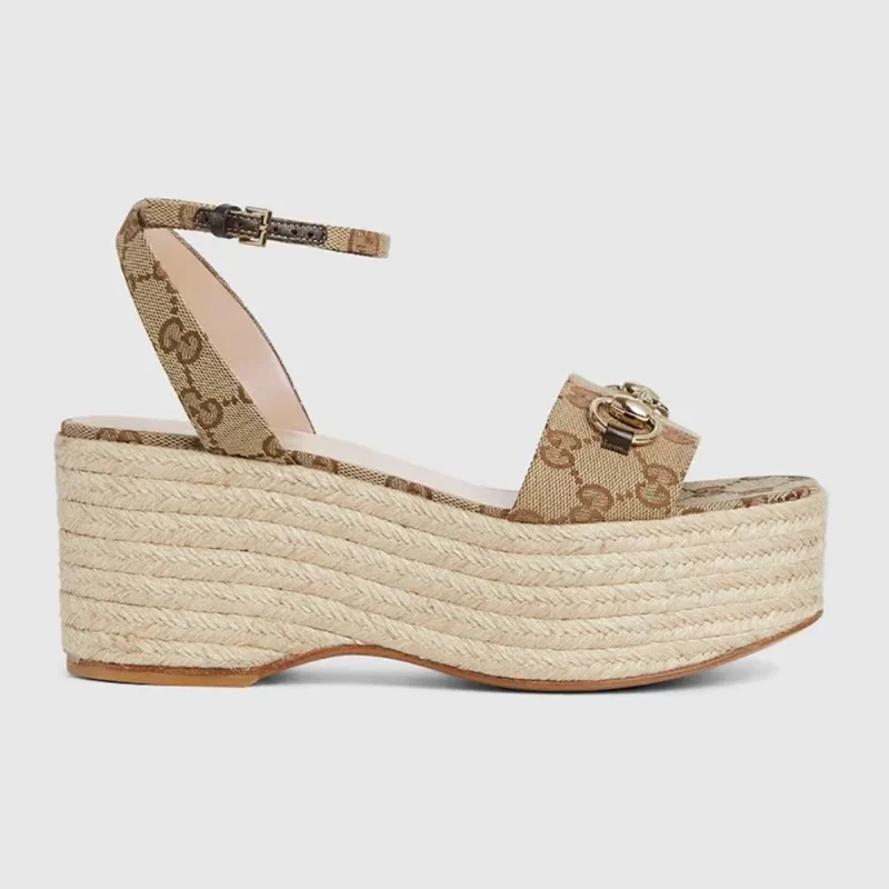 Gucci Women Espadrille with Horsebit 816692H63209744