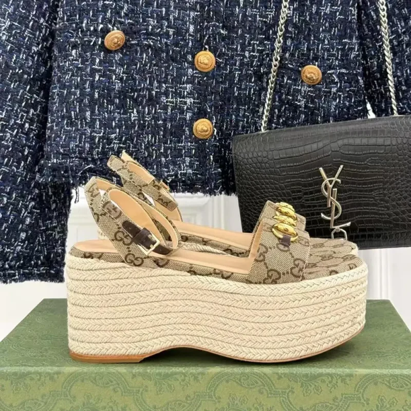Gucci Women Espadrille with Horsebit 816692H63209744