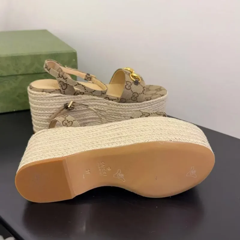 Gucci Women Espadrille with Horsebit 816692H63209744